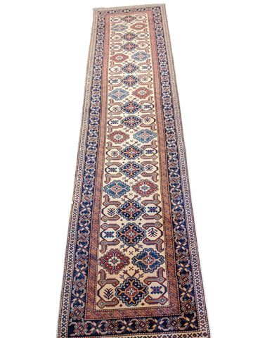 334 x 84 cm Kazak Yellow Rug - Rugoutlet