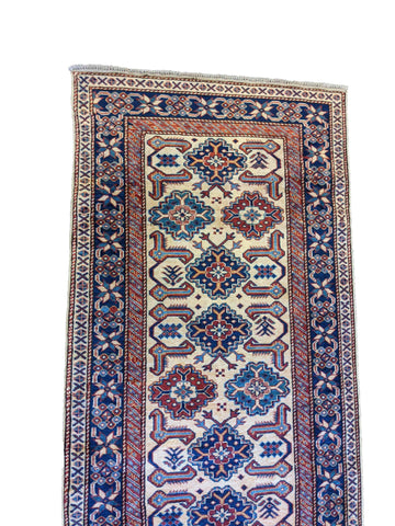 334 x 84 cm Kazak Yellow Rug - Rugoutlet