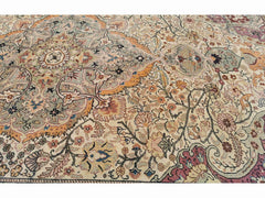 345 x 226 cm Anatolian Distressed Yellow Large Rug - Rugoutlet