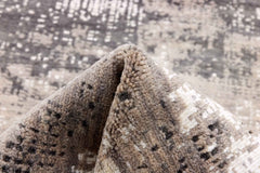 348x348 cm Indian Wool/Viscose Multicolor Rug-840232 - Rugmaster