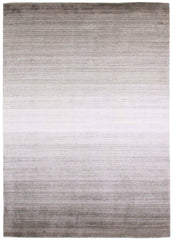 350x250 cm  Indian Wool/Viscose Brown Rug-Marr?, Brown