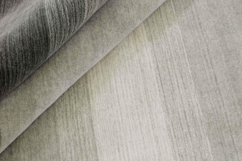 Wool Grey & Beige Colour Hand-knotted Rug – Design 2