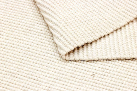 90x60 cm wool multicolour Rug-5971A, White - Rugoutlet