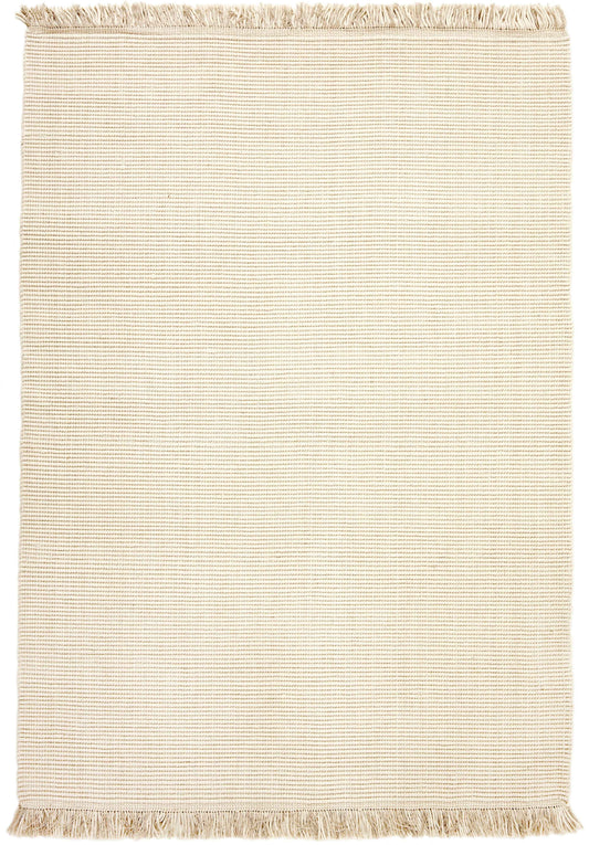 90x60 cm wool multicolour Rug-5971A, White - Rugoutlet