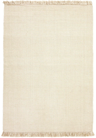 90x60 cm wool multicolour Rug-5971A, White - Rugoutlet