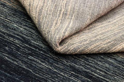 90x60 cm wool multicolour Rug-HLD181012 opt2, Grey Blue - Rugoutlet