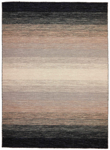 90x60 cm wool multicolour Rug-HLD181012 opt2, Grey Blue - Rugoutlet