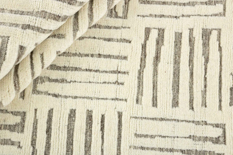 90x60 cm wool multicolour Rug-J-96-01, Caramel - Rugoutlet