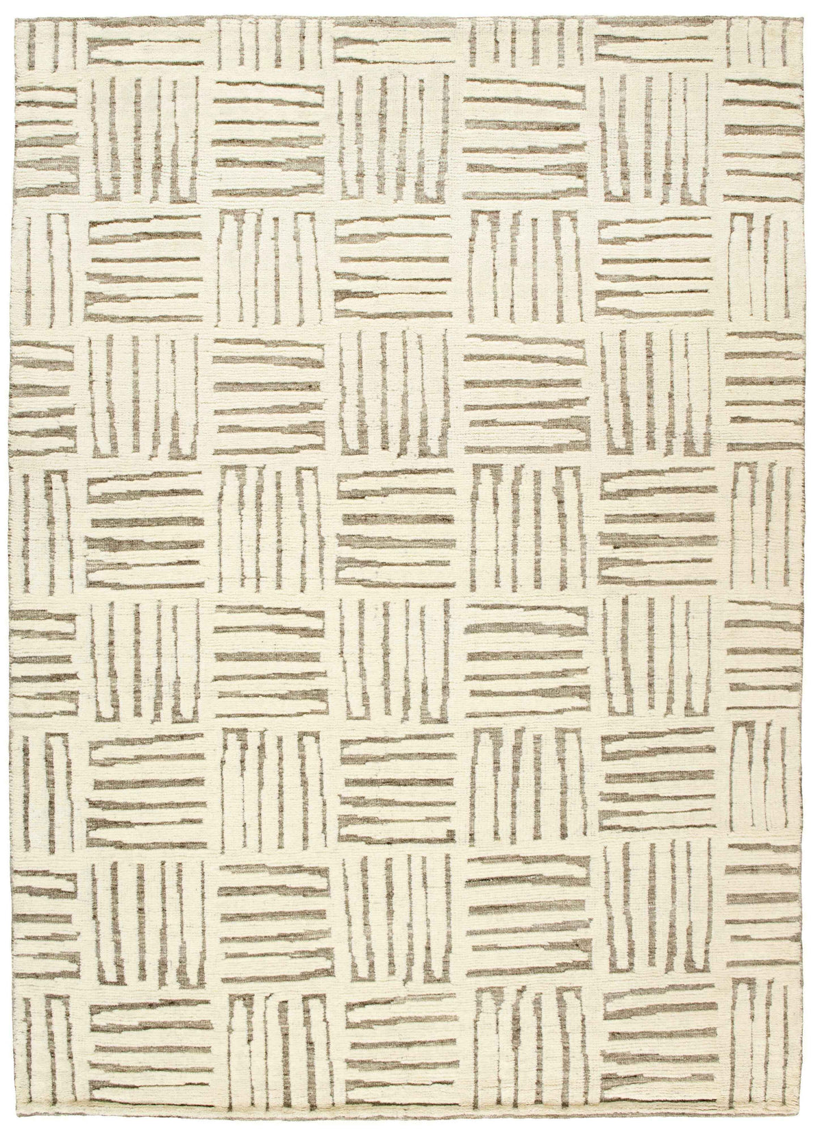 90x60 cm wool multicolour Rug-J-96-01, Caramel - Rugoutlet