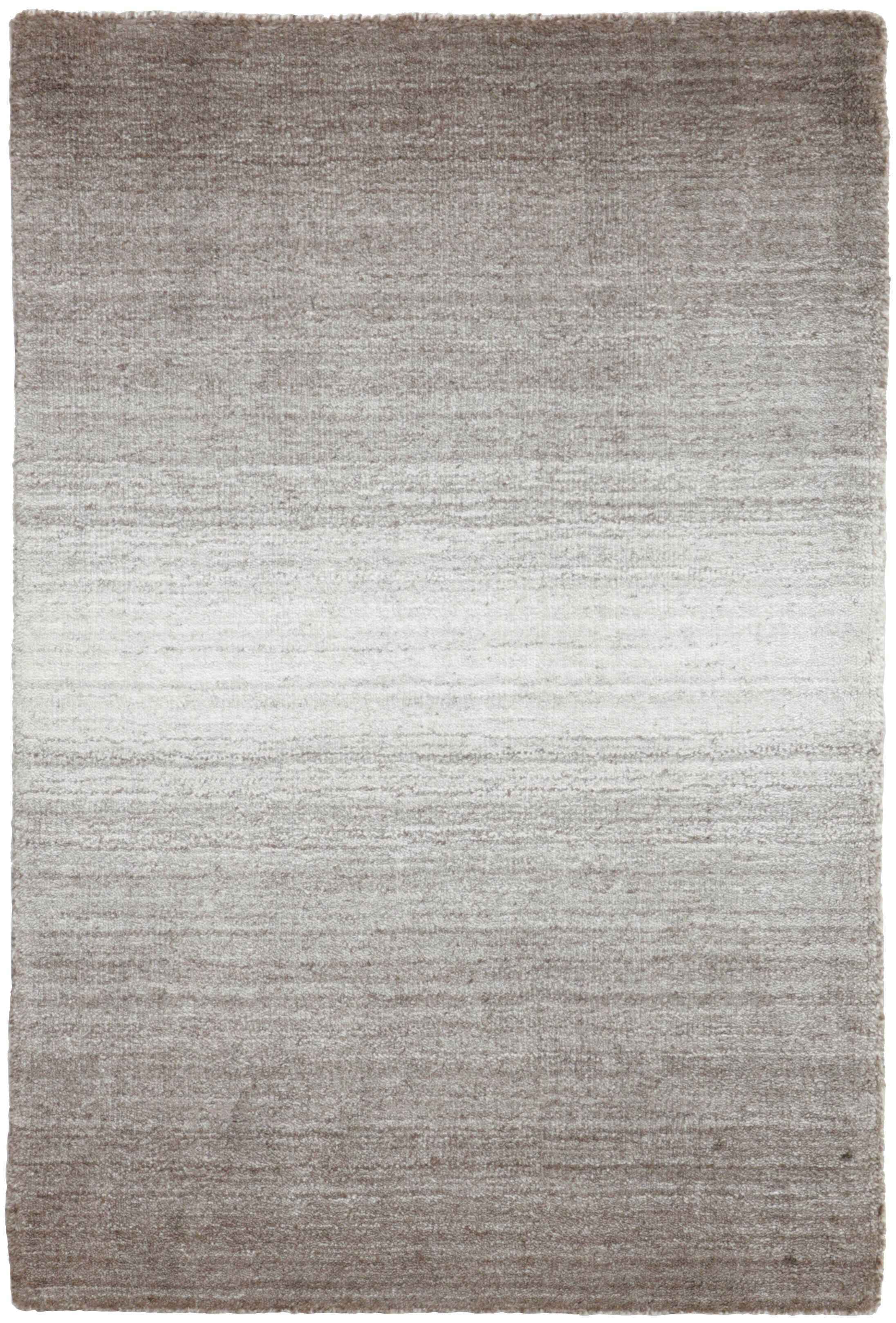 90x60 cm wool/Viscose Brown Rug-Marr?, Brown - Rugoutlet