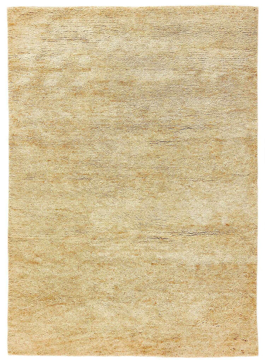90x60 cm New wool multicolour Rug-HK-2003883, Beige - Rugoutlet