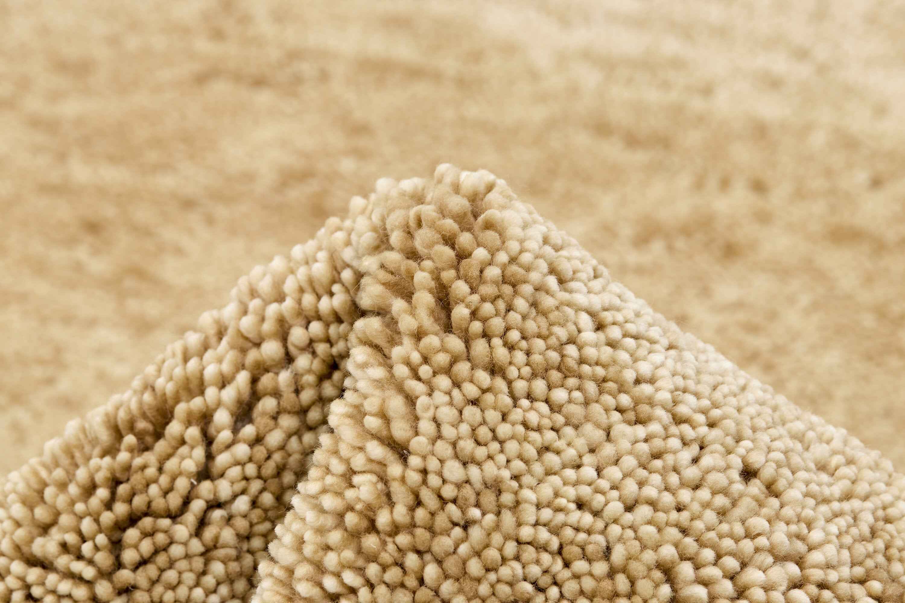 90x90 cm n Wool Multicolor Rug-HK-2003883, Beige - Rugmaster