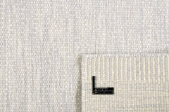 90x90 cm n Wool Multicolor Rug-J-96-04, Silver - Rugmaster