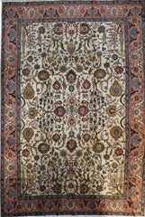 Old Persian Tabriz Wool Rug 396 x 290 cm (12.99 x 9.51 ft)