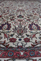 Old Persian Tabriz Wool Rug 350 x 270 cm (11.48 x 8.86 ft)