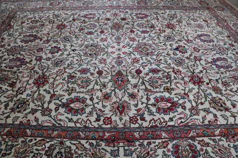 An Old Persian Tabriz Wool Rug
