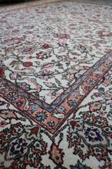 Old Persian Tabriz Wool Rug 350 x 270 cm (11.48 x 8.86 ft)