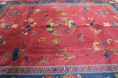 An Old Chinese wool rug 