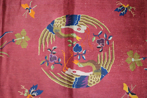 An Old Chinese wool rug 