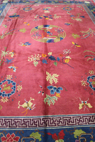 An Old Chinese wool rug 