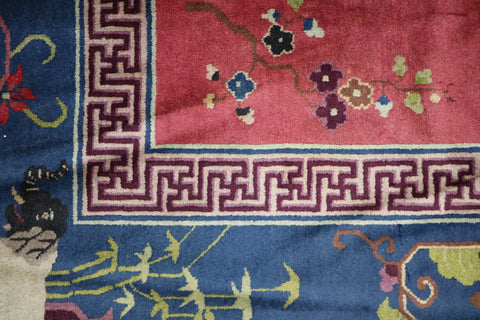 An Old Chinese wool rug 