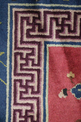 Old Chinese Wool Rug 360 x 270 cm (11.81 x 8.86 ft)