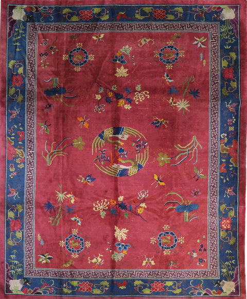 An Old Chinese wool rug 