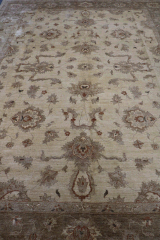A rectangular Ziegler wool rug