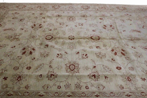 A rectangular wool rug
