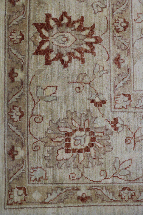 A rectangular wool rug