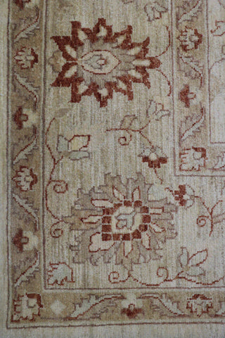 A rectangular wool rug