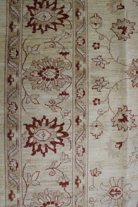 A rectangular wool rug