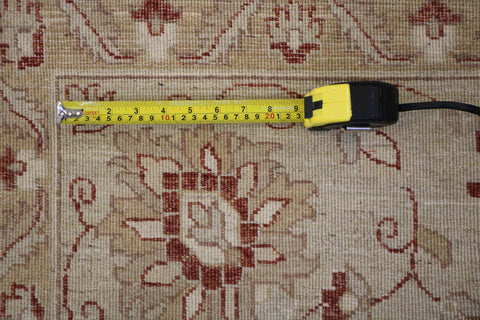A rectangular wool rug