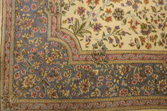 Old Persian Kerman Wool Rug 365 x 260 cm (11.98 x 8.53 ft)