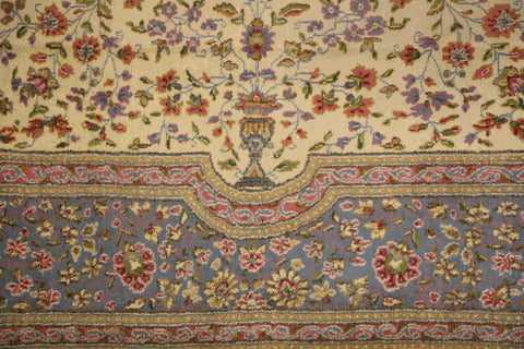 An Old Persian Kerman wool rug 