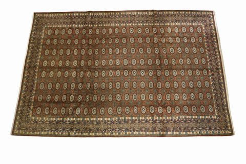 A traditional Turkish wool rug 
