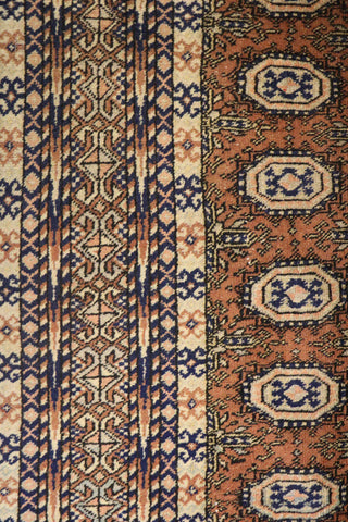 A traditional Turkish wool rug 