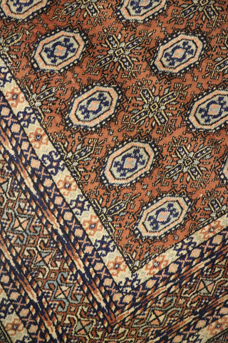A traditional Turkish wool rug 