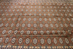 Old Turkish Wool Rug 363 x 256 cm (11.91 x 8.40 ft)