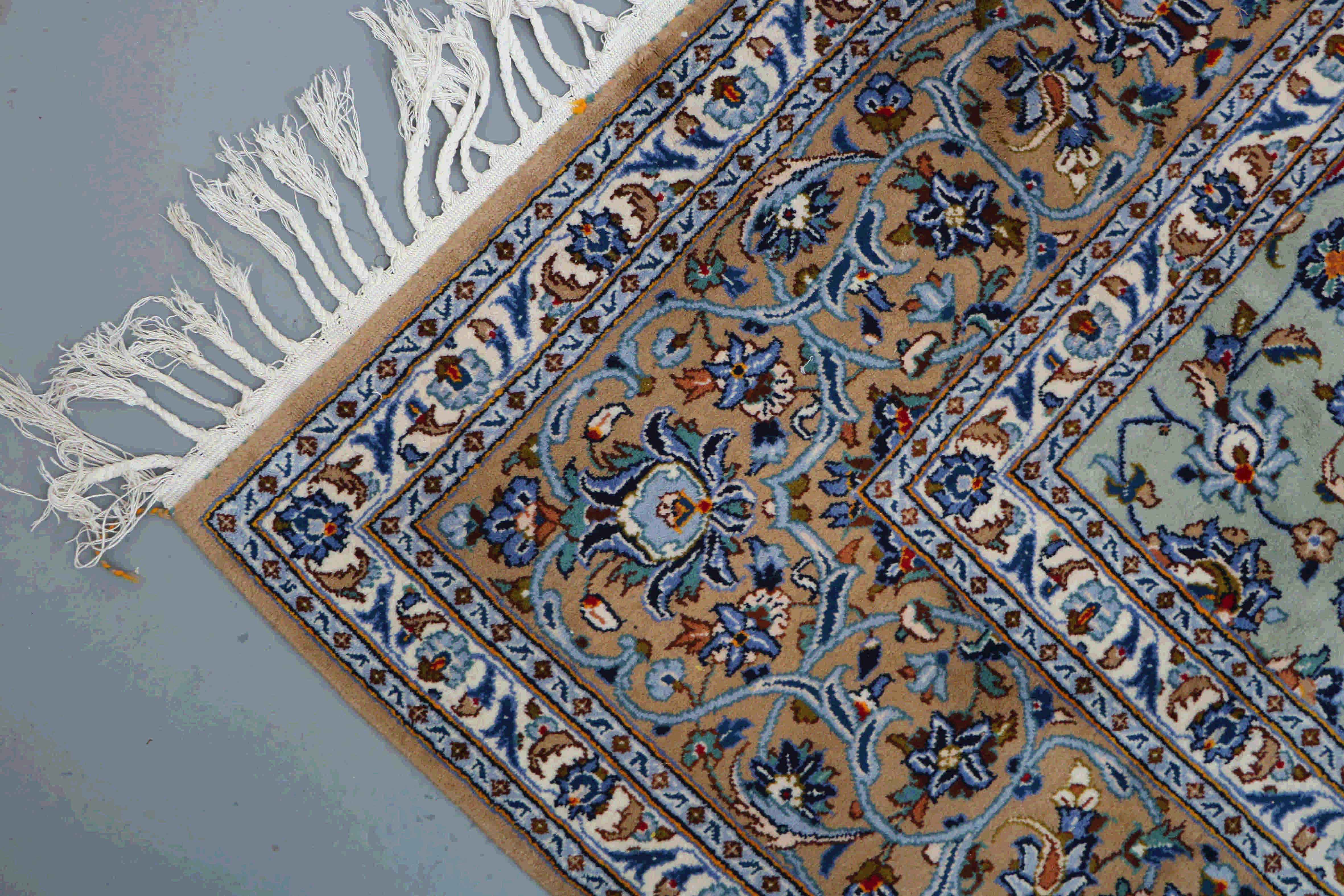 9335 Handmade Authentic Persian Kashan 440x310cm - Rugoutlet