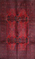 Red Herati rug