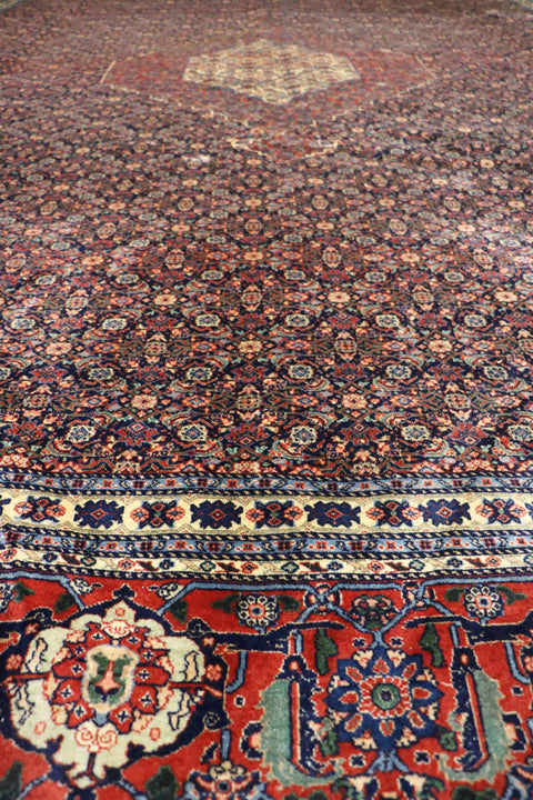 409x305cm Old Persian Tabriz-9342 - Rugoutlet