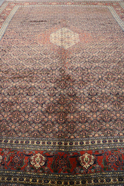409x305cm Old Persian Tabriz-9342 - Rugoutlet