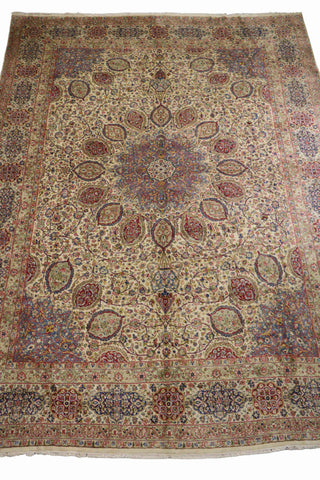 486x360cm Old Persian Kerman-9349 - Rugoutlet