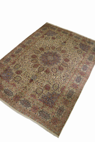486x360cm Old Persian Kerman-9349 - Rugoutlet
