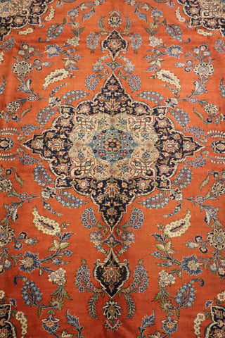 9354 Authentic handmade old Persian Kashan 438 x 318cm - Rugoutlet