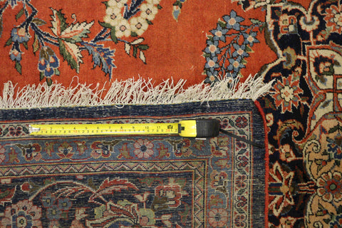 9354 Authentic handmade old Persian Kashan 438 x 318cm - Rugoutlet