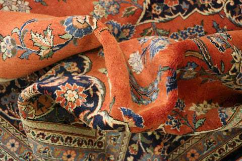 9354 Authentic handmade old Persian Kashan 438 x 318cm - Rugoutlet