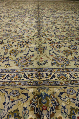 Persian Handmade Kashan 417 x 324 cm - Rugoutlet